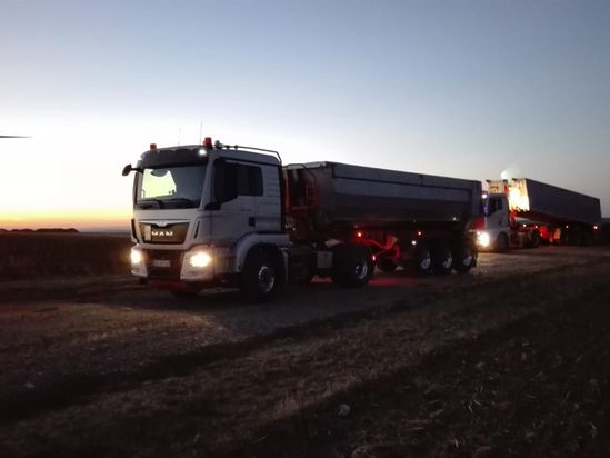 Bagger- und Transportunternehmen Hofmann in Reichmannsdorf